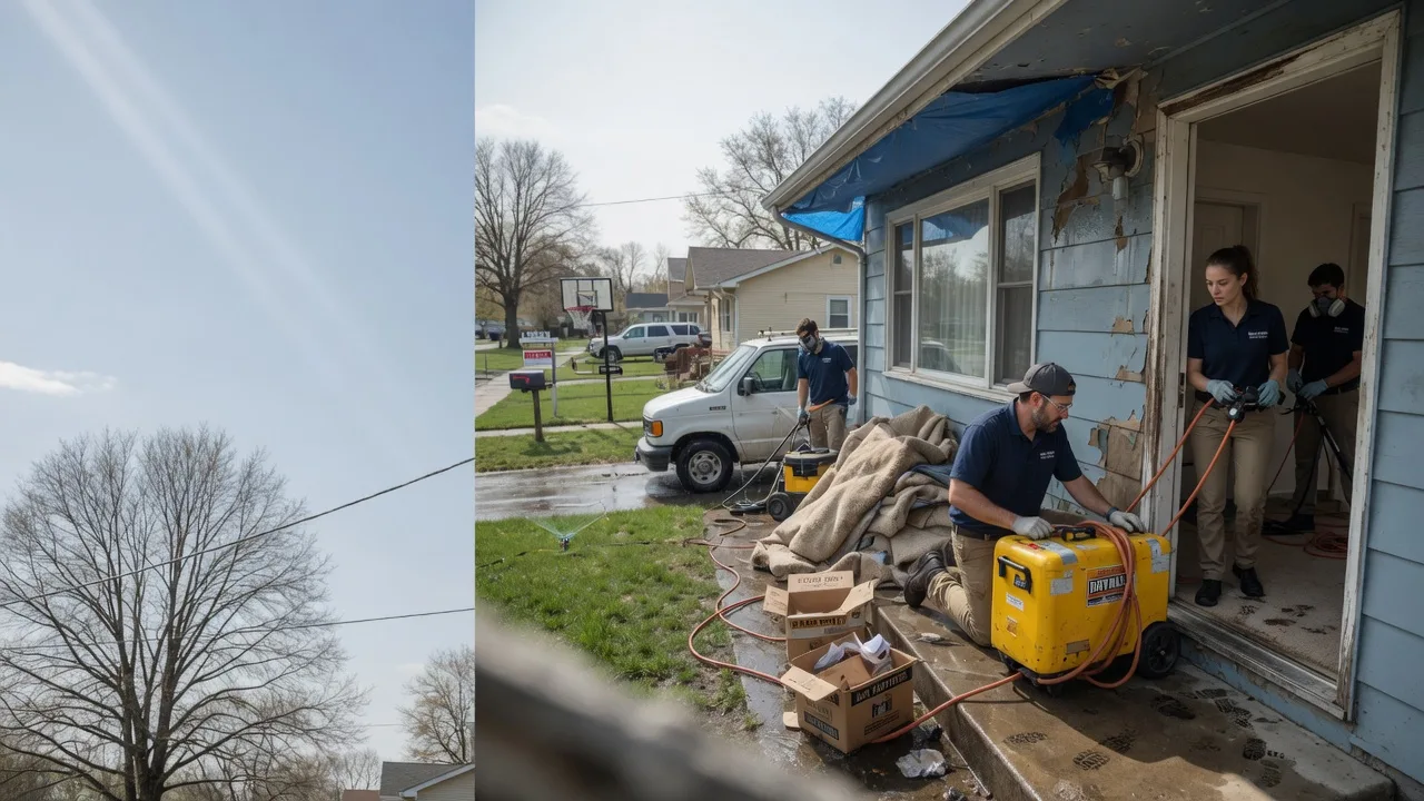 Basement Flood Cleanup in Wye Mills, MD near me